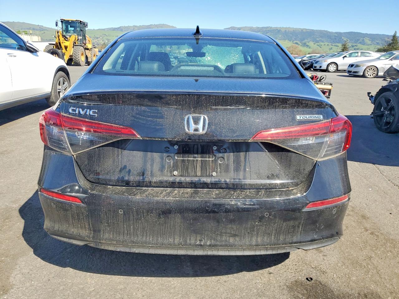 2023 Honda Civic Touring Черный vin: 2HGFE1F92PH315476