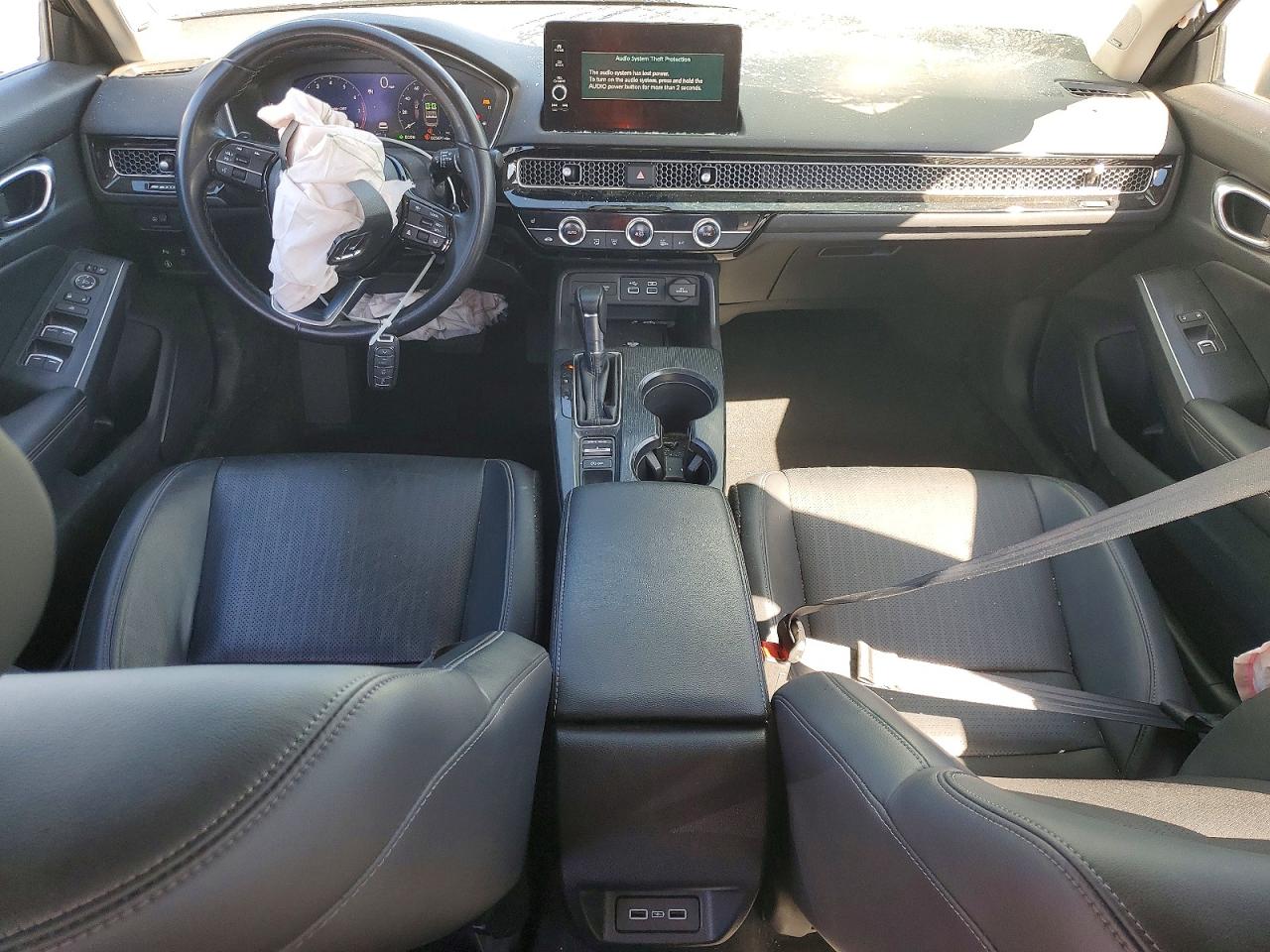 2023 Honda Civic Touring Черный vin: 2HGFE1F92PH315476