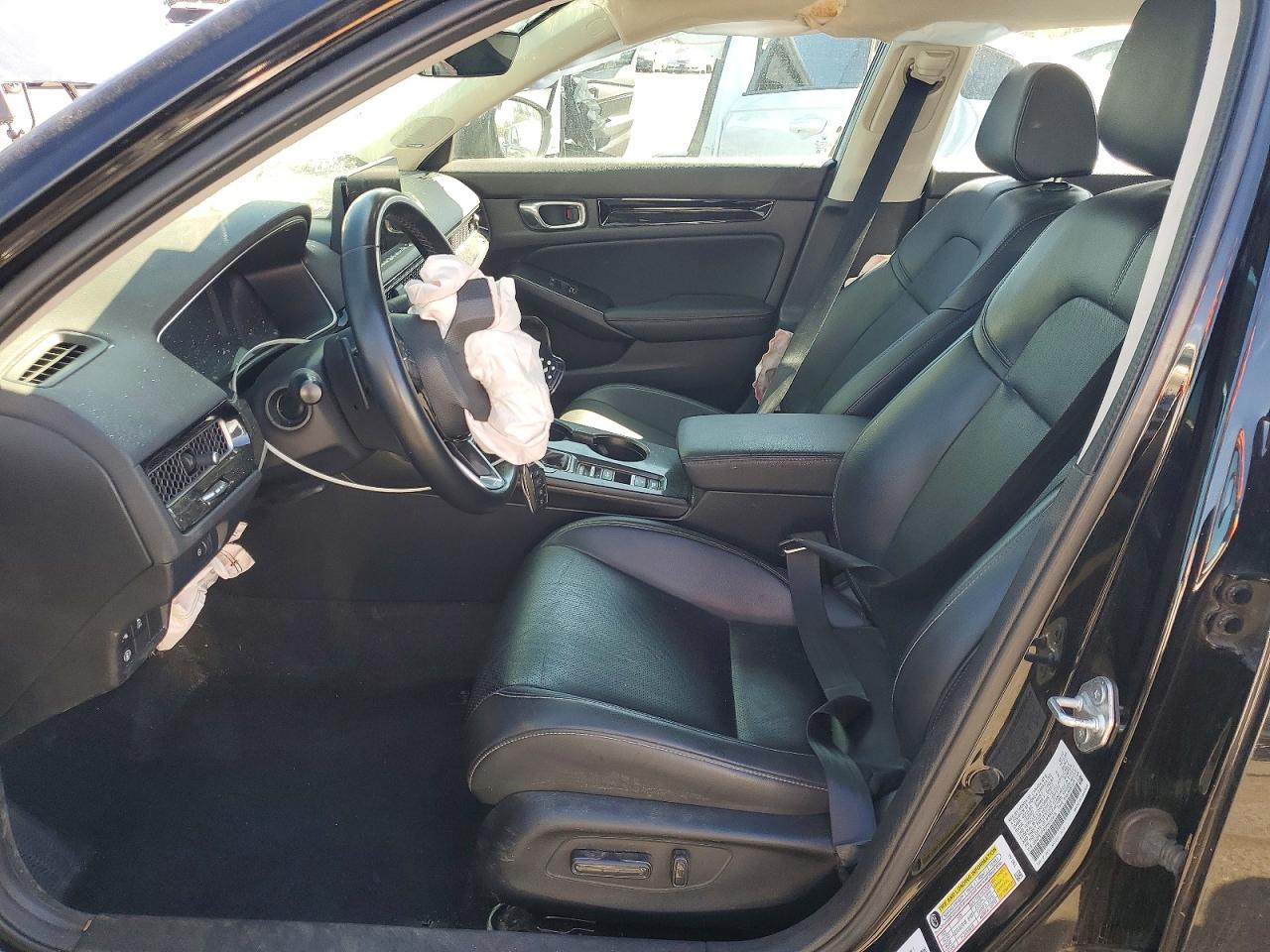 2023 Honda Civic Touring Черный vin: 2HGFE1F92PH315476