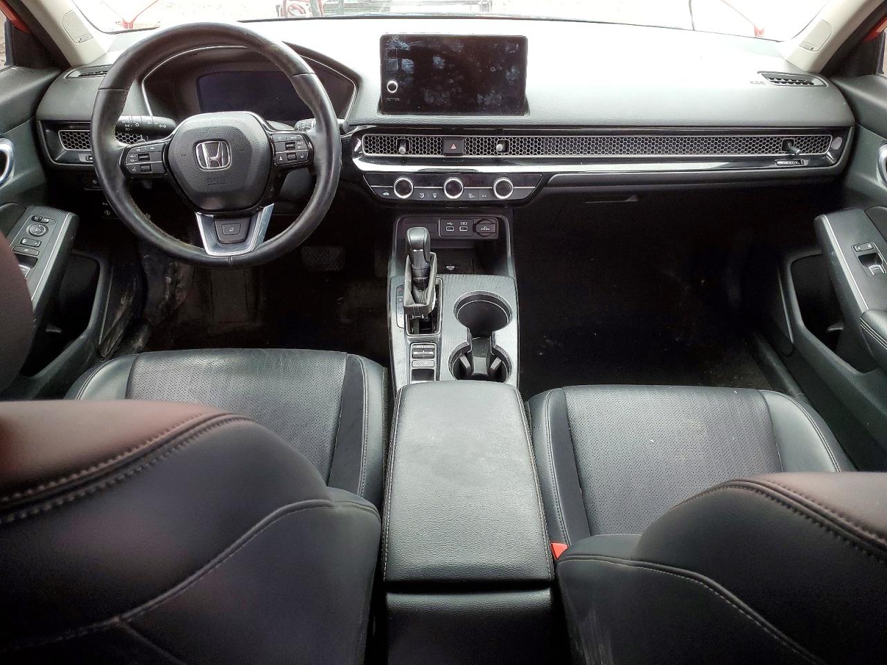 2023 Honda Civic Touring Красный vin: 2HGFE1F93PH001402