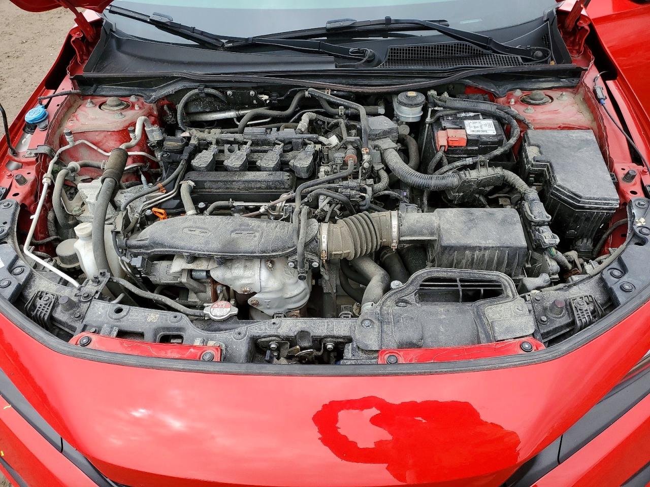 2023 Honda Civic Touring Красный vin: 2HGFE1F93PH001402