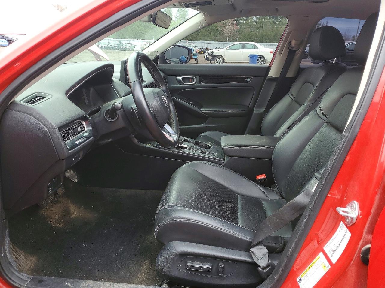 2023 Honda Civic Touring Красный vin: 2HGFE1F93PH001402