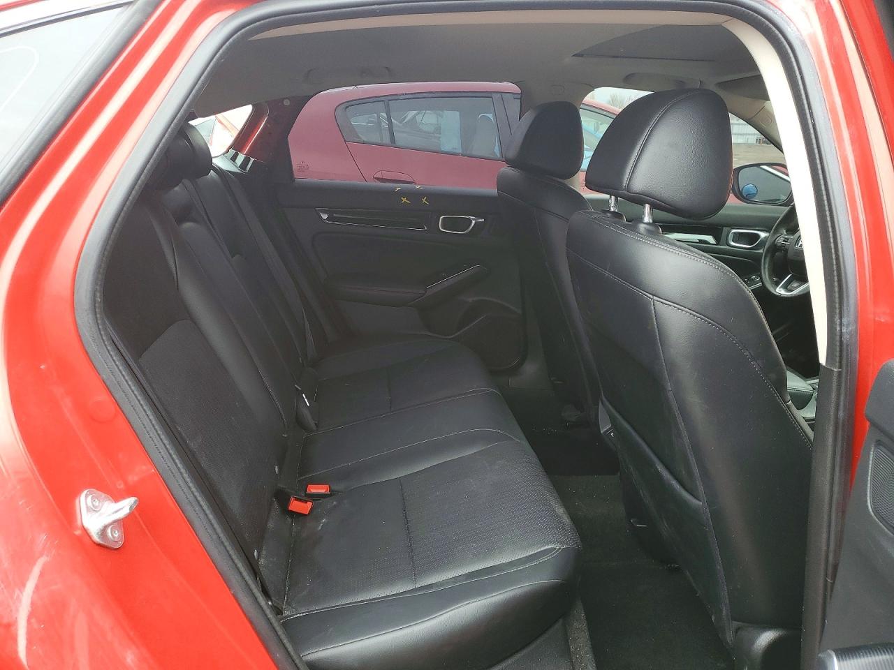 2023 Honda Civic Touring Красный vin: 2HGFE1F93PH001402