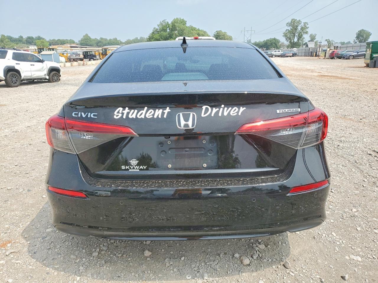 2022 Honda Civic Touring Черный vin: 2HGFE1F97NH309928