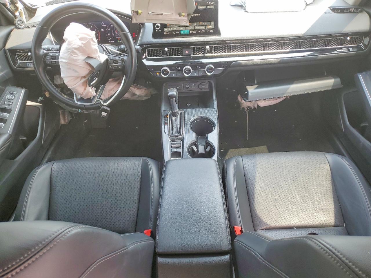 2022 Honda Civic Touring Черный vin: 2HGFE1F97NH309928