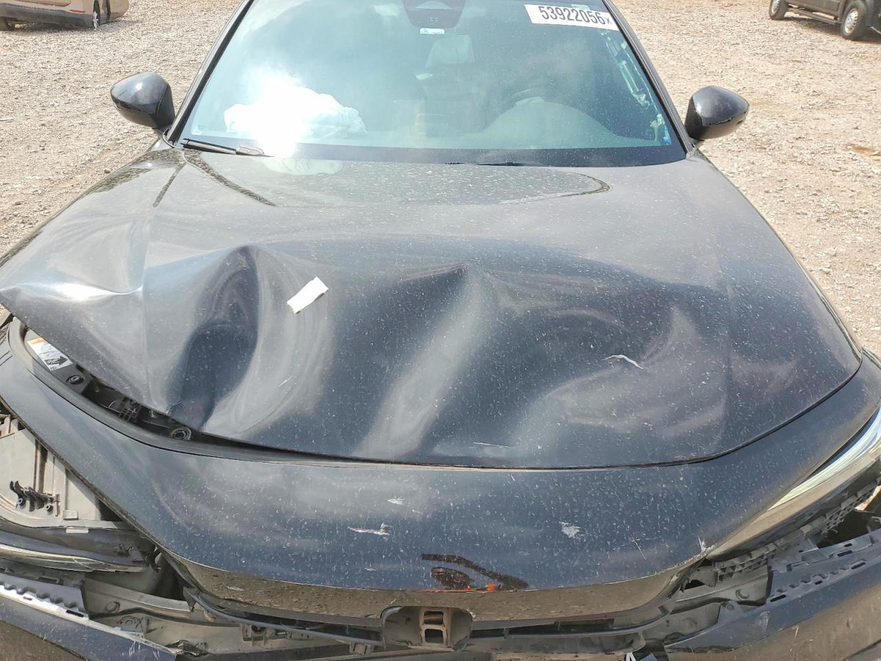 2022 Honda Civic Touring Черный vin: 2HGFE1F97NH309928