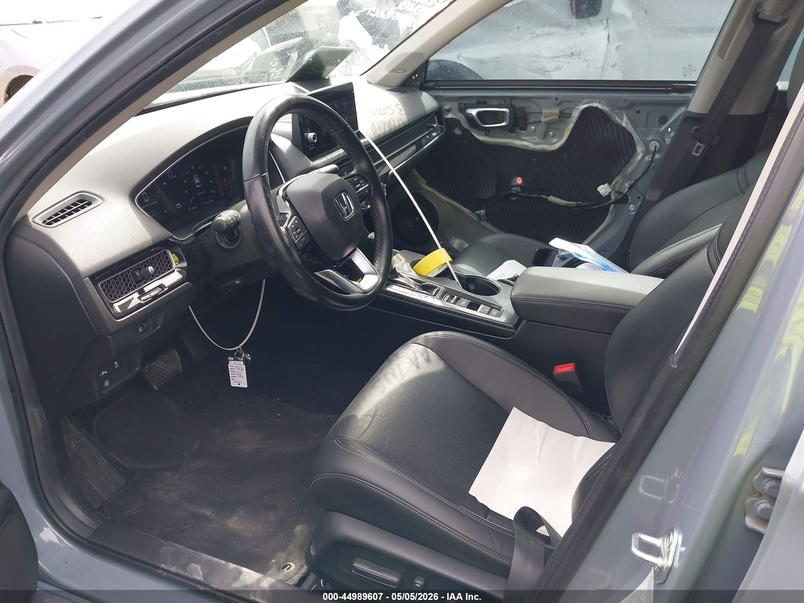2023 Honda Civic Touring Gray vin: 2HGFE1F98PH308404