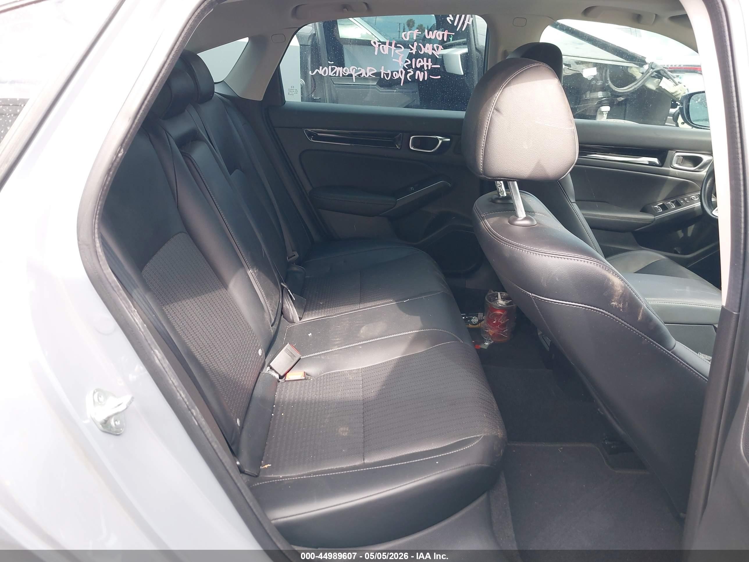 2023 Honda Civic Touring Gray vin: 2HGFE1F98PH308404