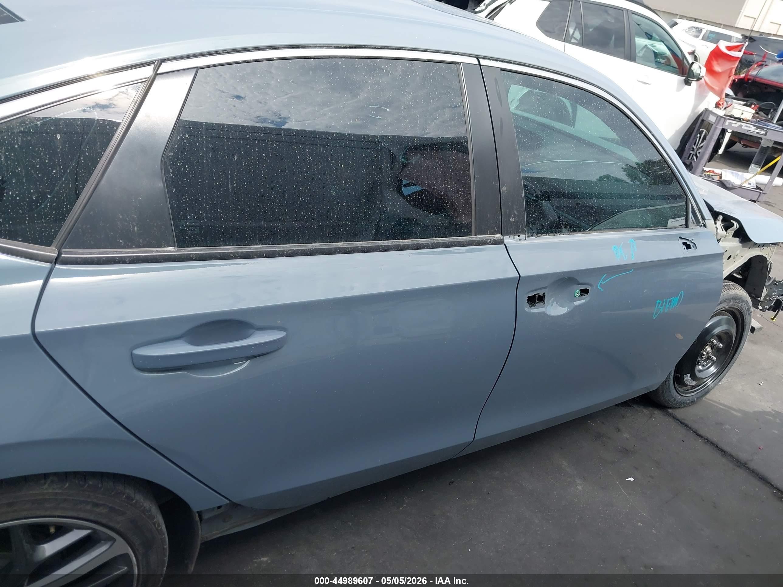2023 Honda Civic Touring Gray vin: 2HGFE1F98PH308404