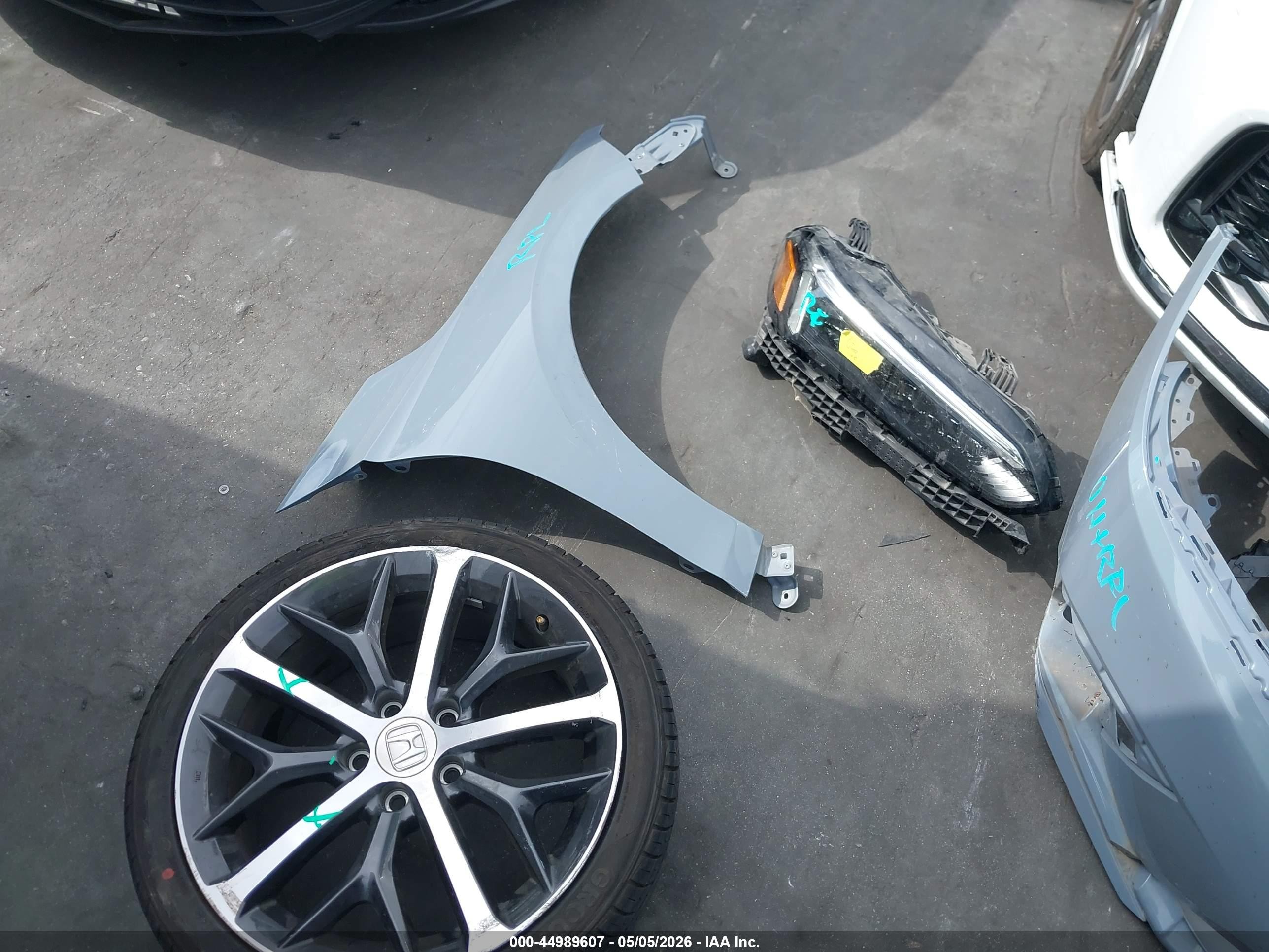 2023 Honda Civic Touring Gray vin: 2HGFE1F98PH308404