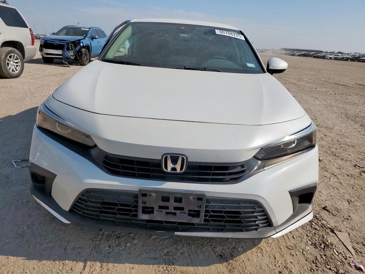 2022 Honda Civic Lx Белый vin: 2HGFE2F20NH558502
