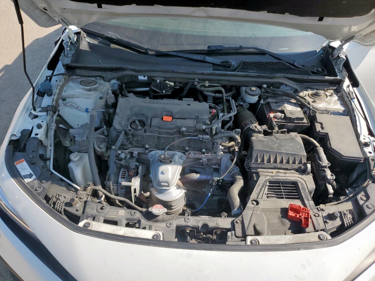 2022 Honda Civic Lx Белый vin: 2HGFE2F20NH558502