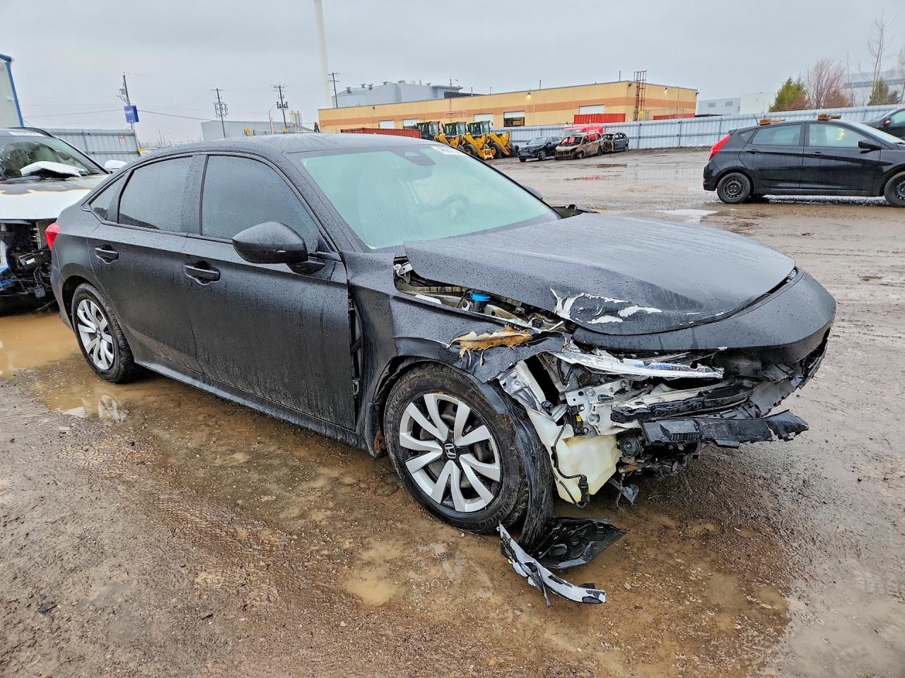 2023 Honda Civic Lx Black vin: 2HGFE2F20PH102891
