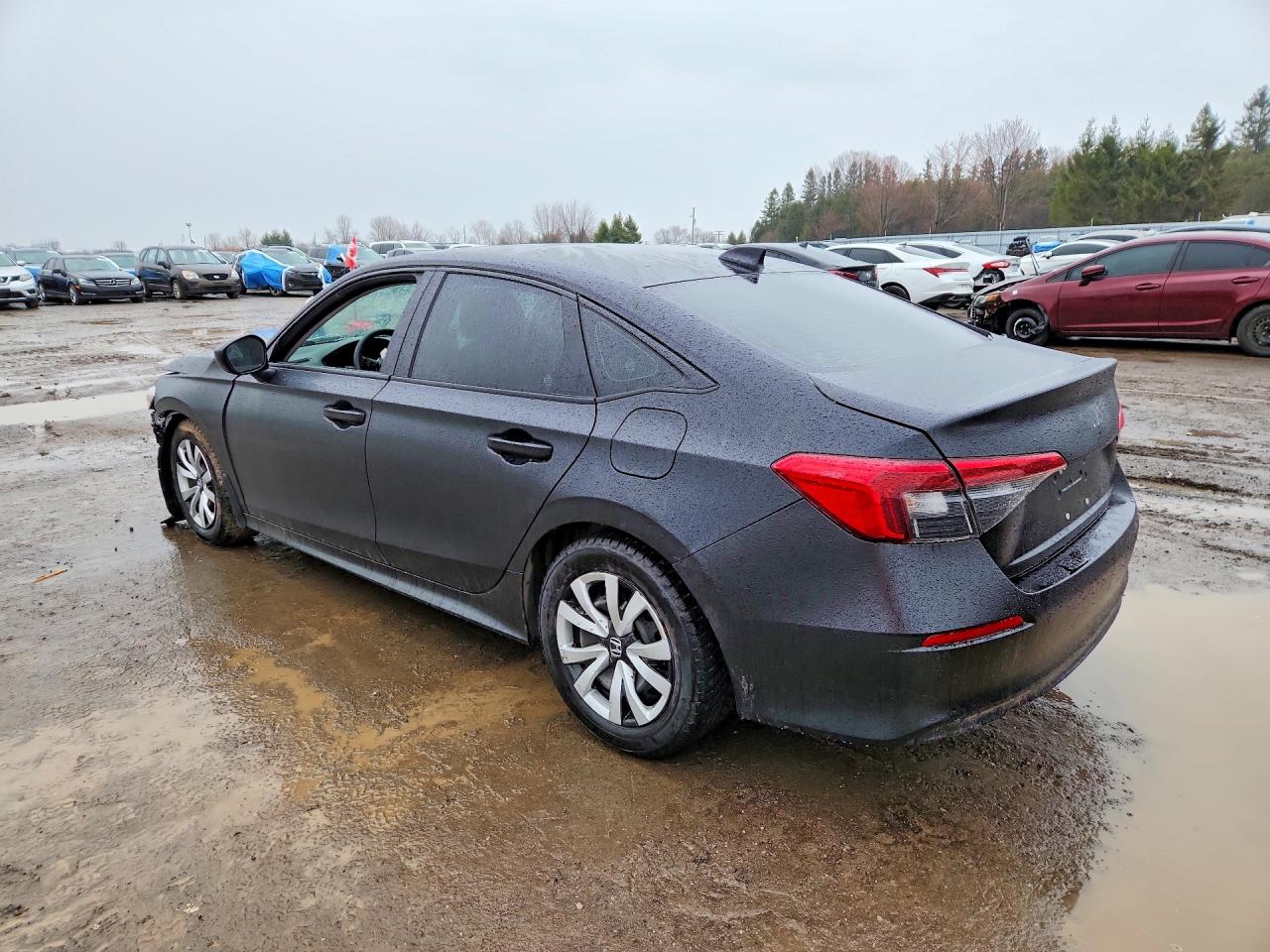 2023 Honda Civic Lx Black vin: 2HGFE2F20PH102891