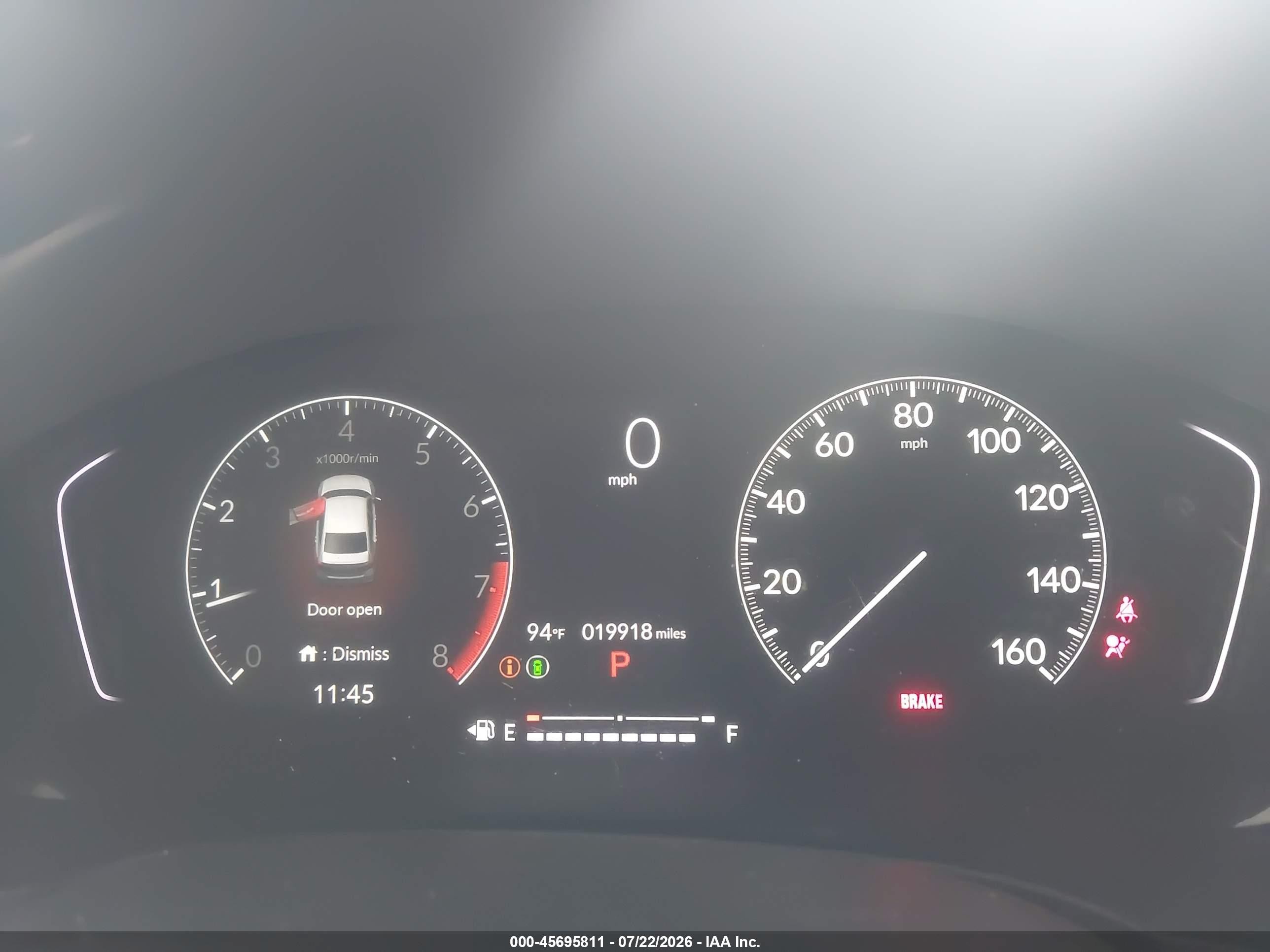 2024 Honda Civic Lx Gray vin: 2HGFE2F20RH515171