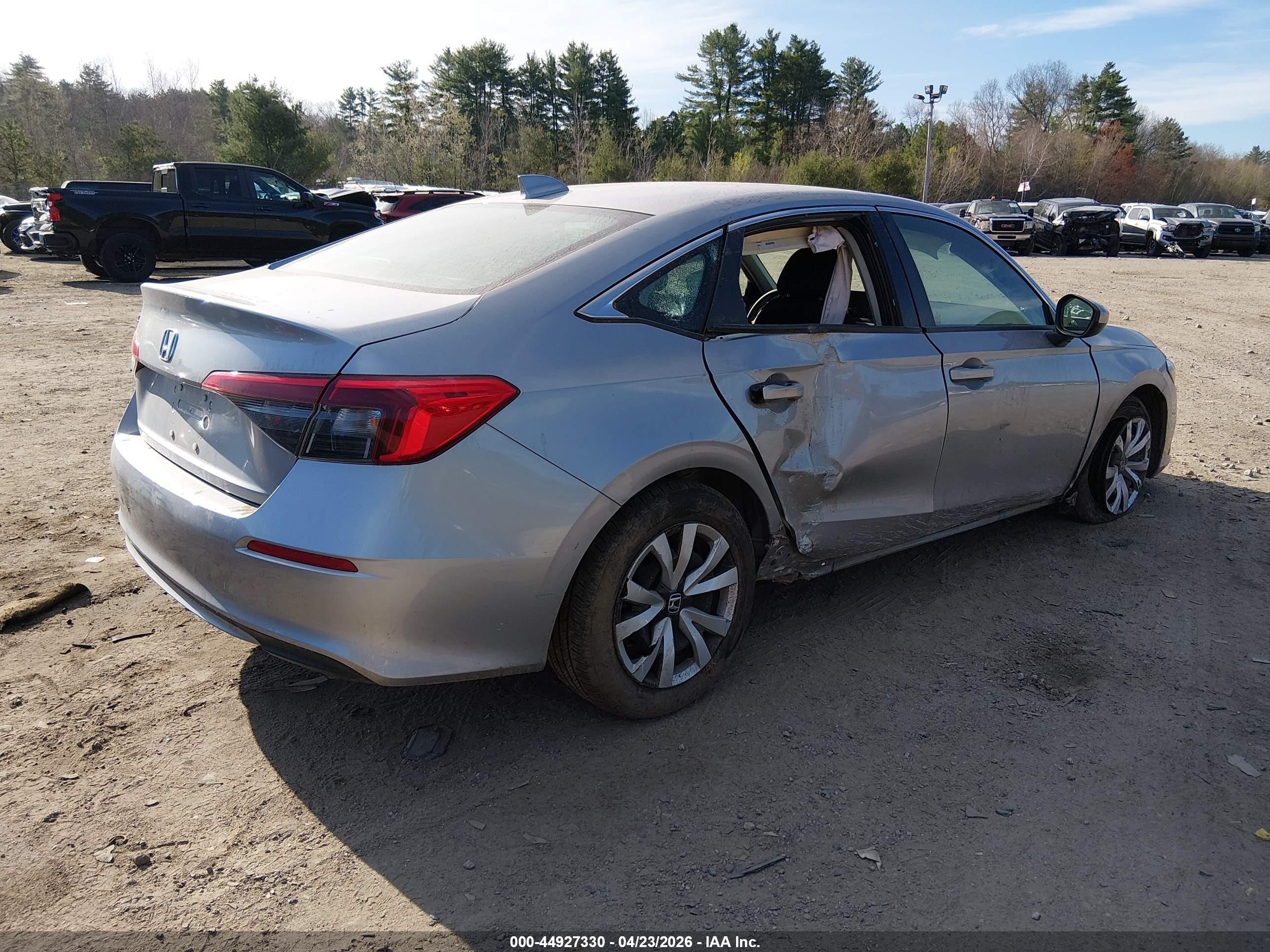 2024 Honda Civic Lx Light Blue vin: 2HGFE2F20RH536733