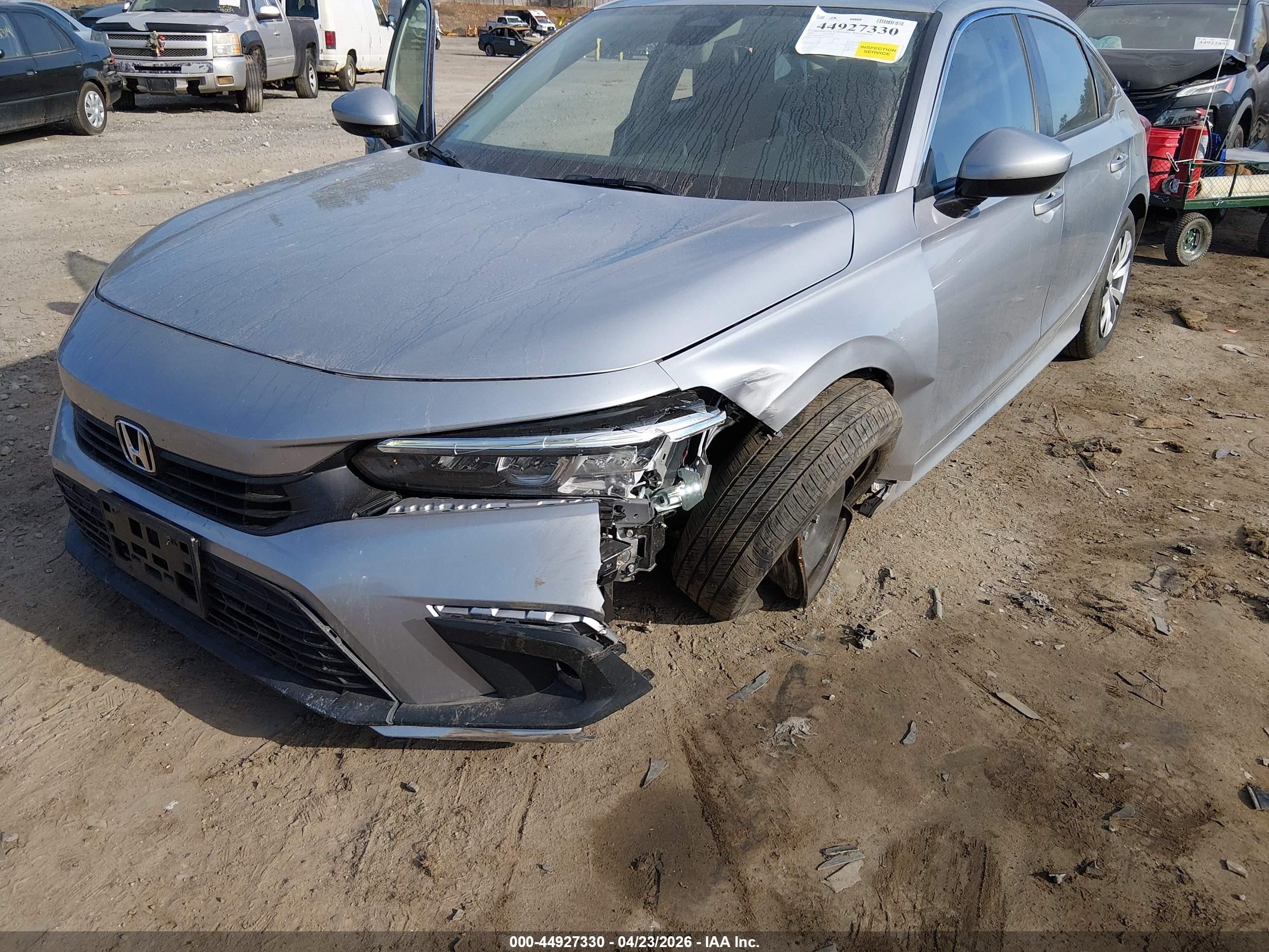 2024 Honda Civic Lx Light Blue vin: 2HGFE2F20RH536733