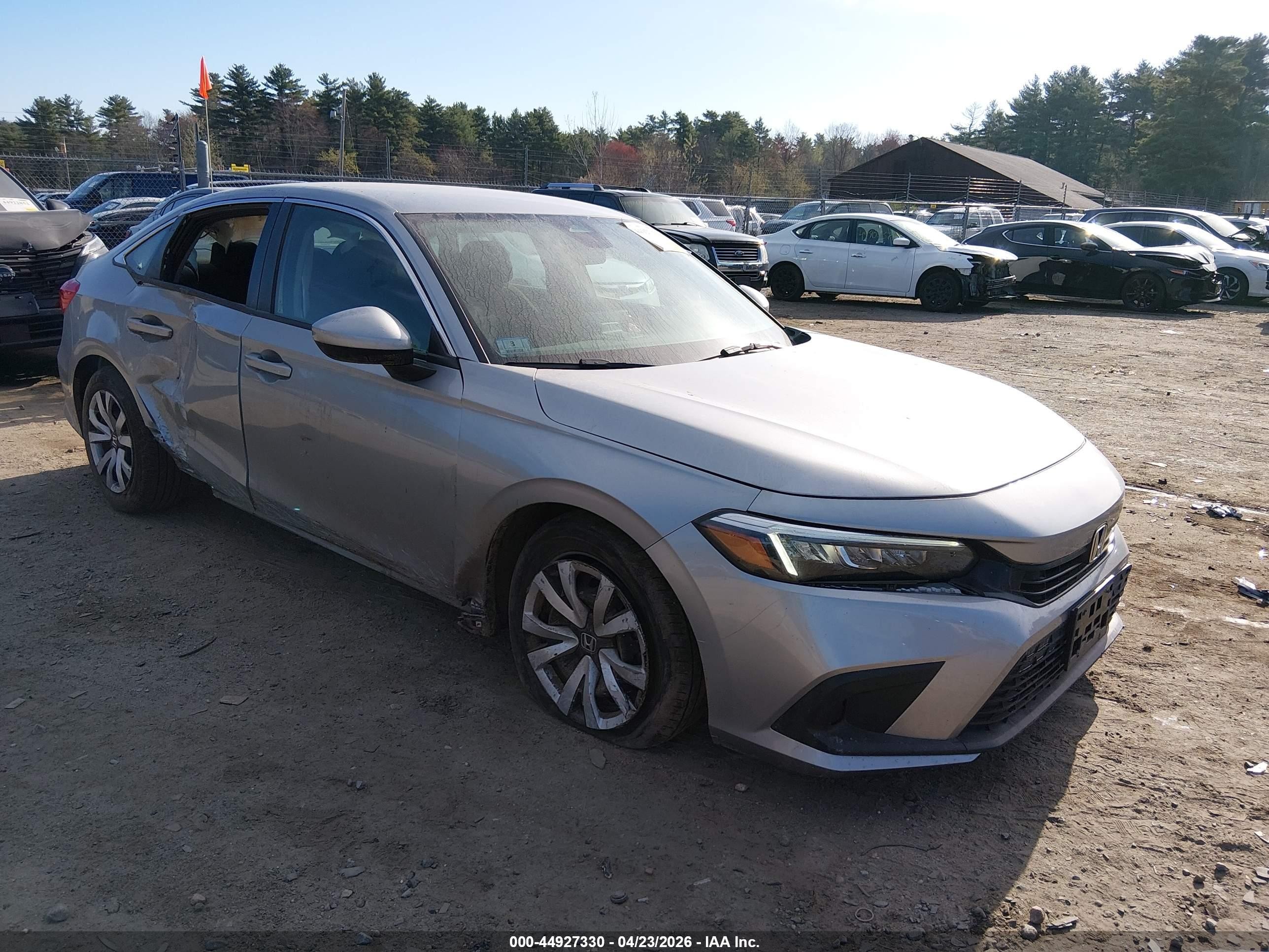 2024 Honda Civic Lx Light Blue vin: 2HGFE2F20RH536733