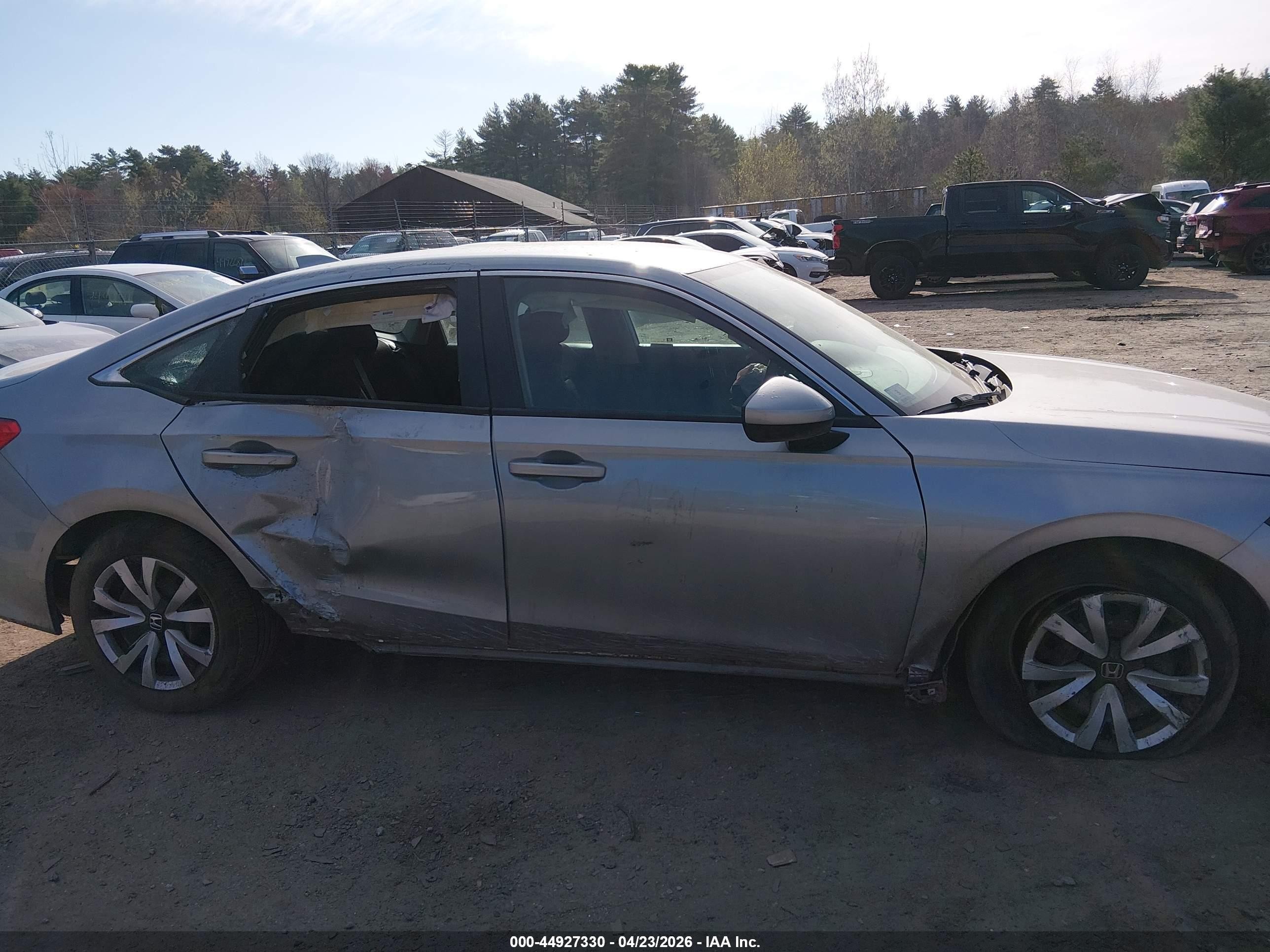 2024 Honda Civic Lx Light Blue vin: 2HGFE2F20RH536733