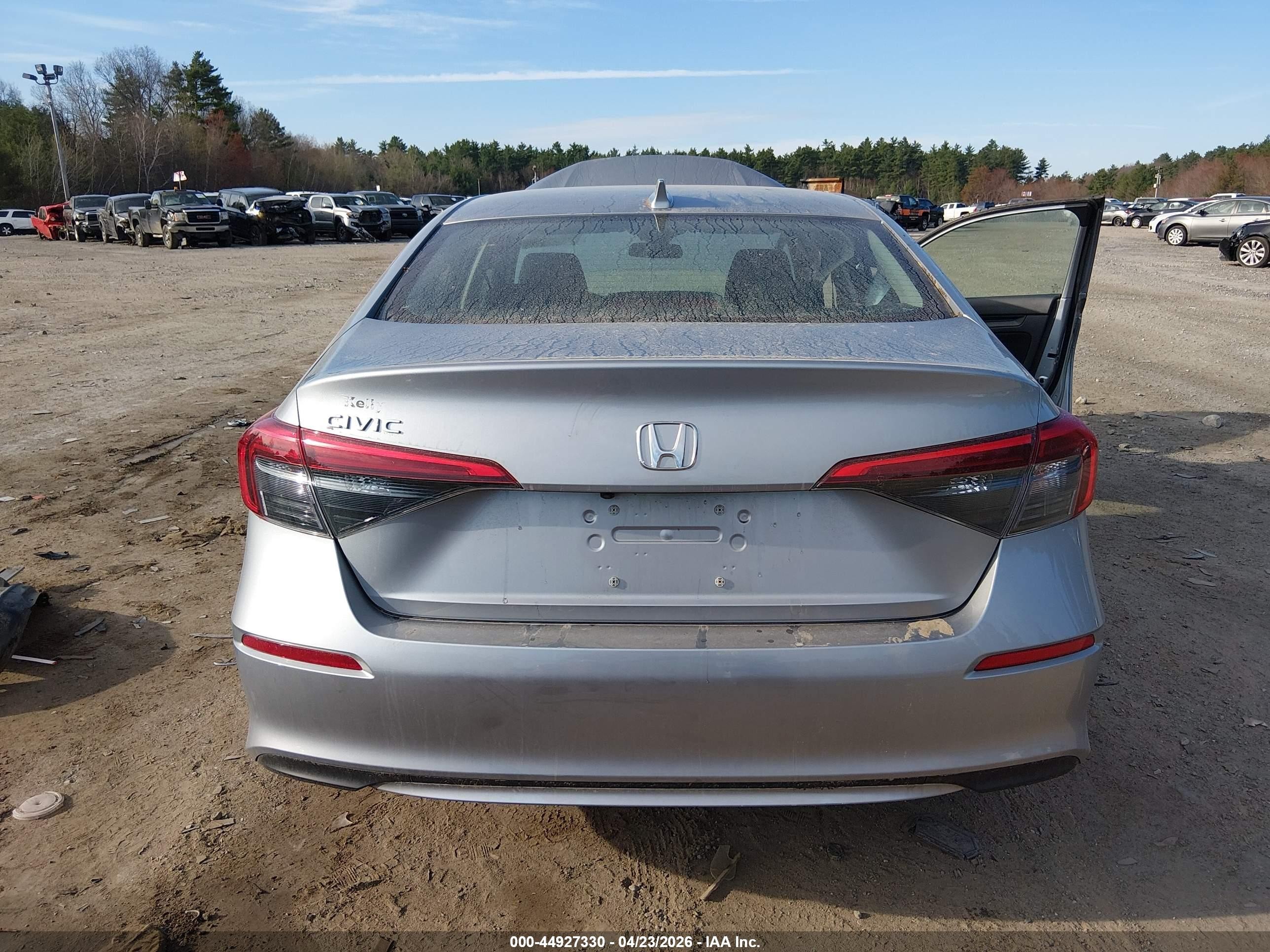 2024 Honda Civic Lx Light Blue vin: 2HGFE2F20RH536733