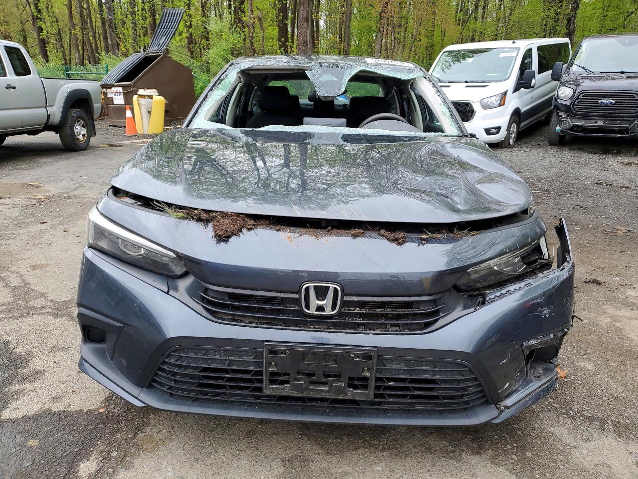 2024 Honda Civic Lx Charcoal vin: 2HGFE2F20RH555461