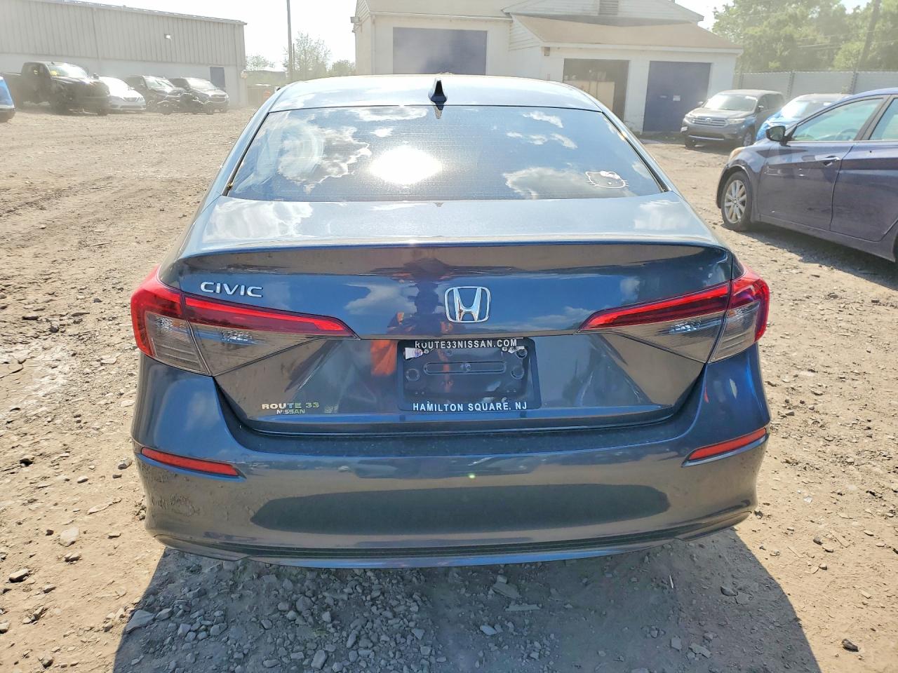 2024 Honda Civic Lx Gray vin: 2HGFE2F21RH529418