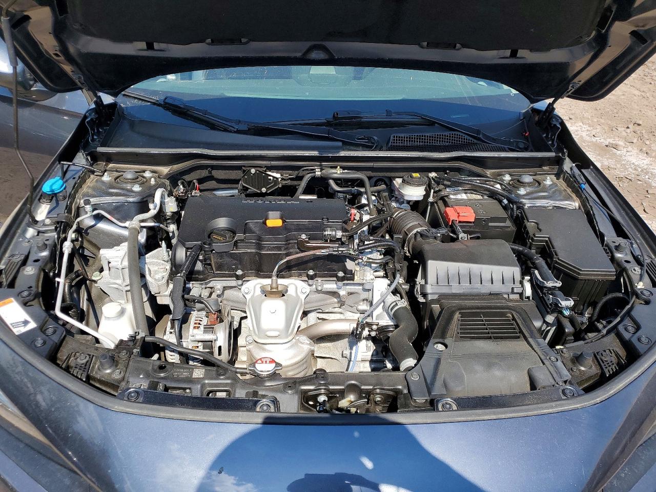 2024 Honda Civic Lx Gray vin: 2HGFE2F21RH529418