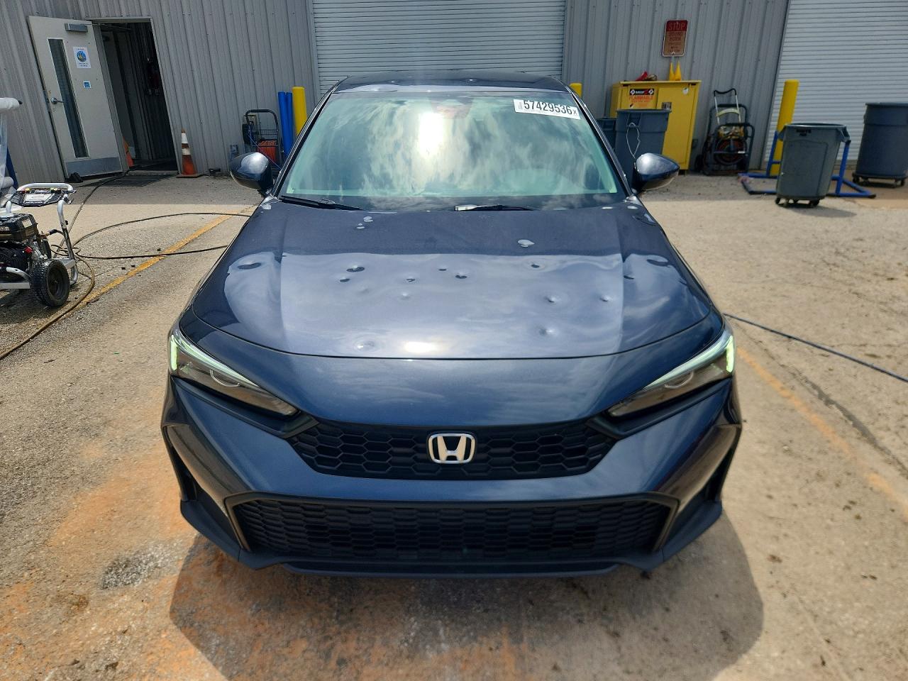 2025 Honda Civic Lx Gray vin: 2HGFE2F21SH589902
