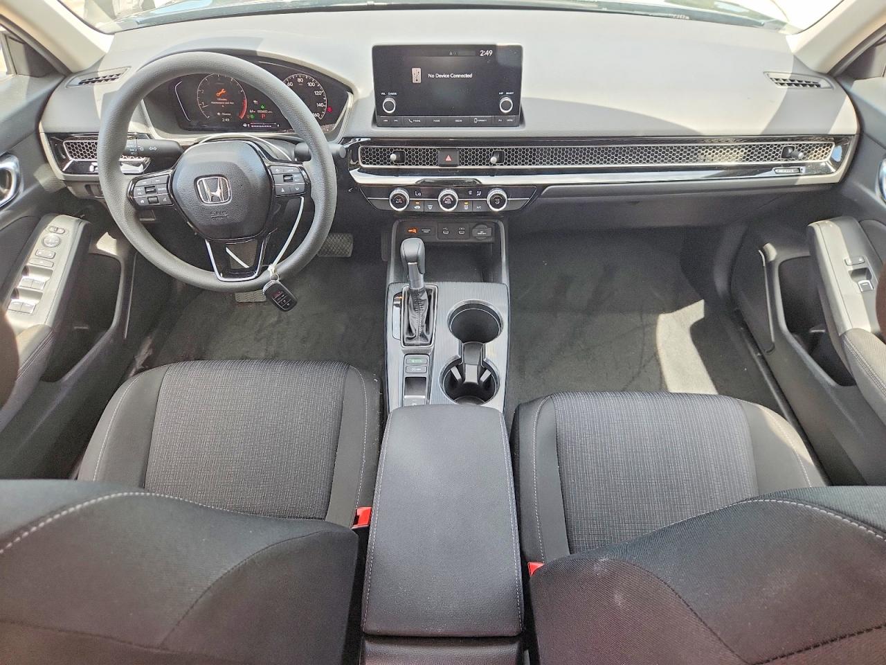 2025 Honda Civic Lx Gray vin: 2HGFE2F21SH589902