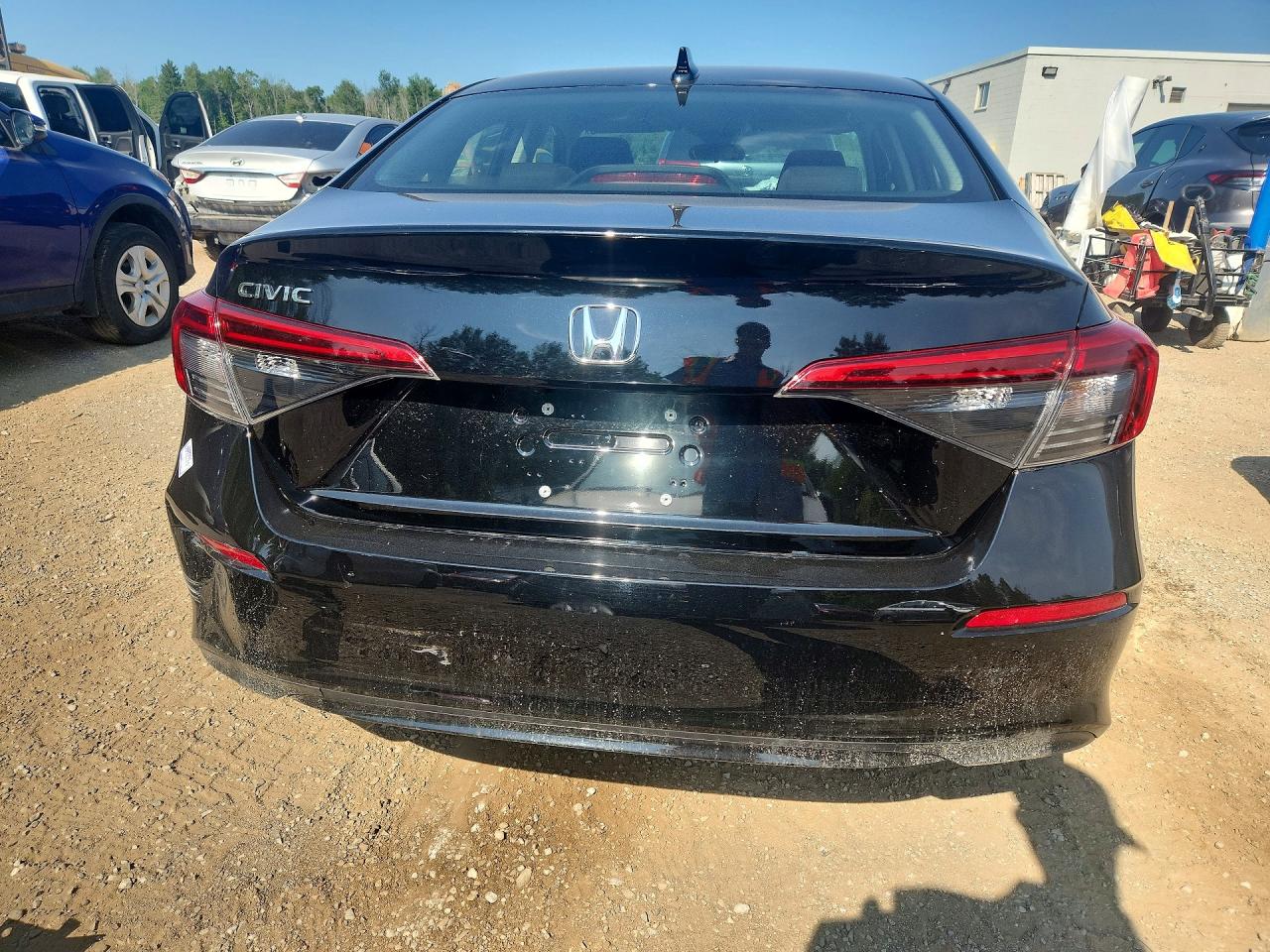 2022 Honda Civic Lx Черный vin: 2HGFE2F22NH131631