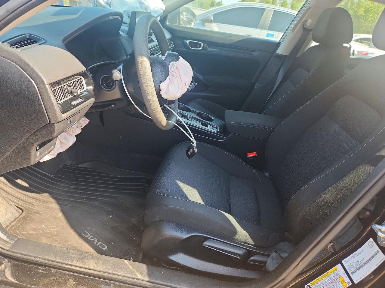 2022 Honda Civic Lx Черный vin: 2HGFE2F22NH131631