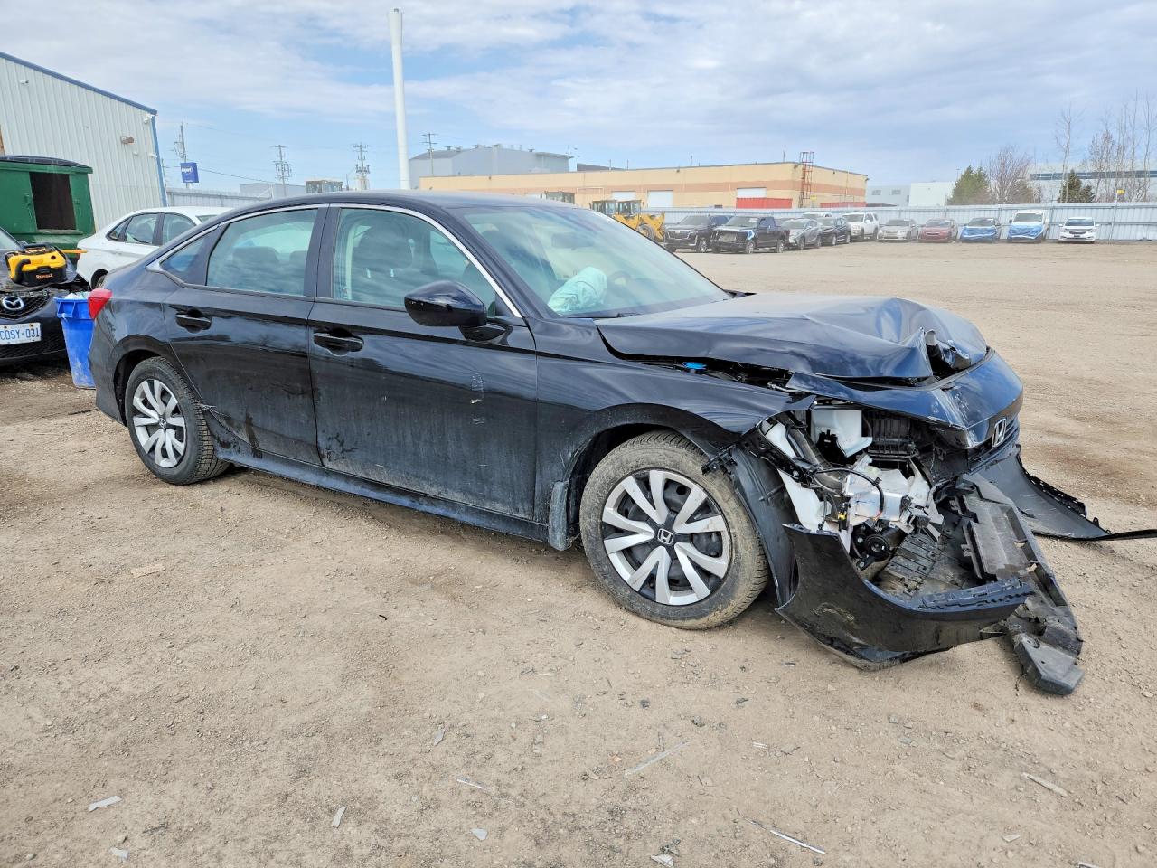 2024 Honda Civic Lx Black vin: 2HGFE2F22RH111918