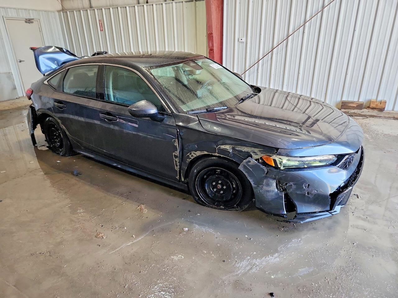 2025 Honda Civic Lx Gray vin: 2HGFE2F22SH596986