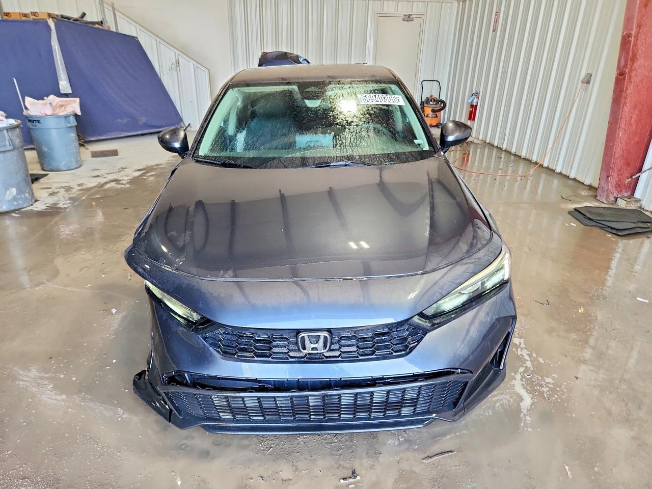 2025 Honda Civic Lx Gray vin: 2HGFE2F22SH596986