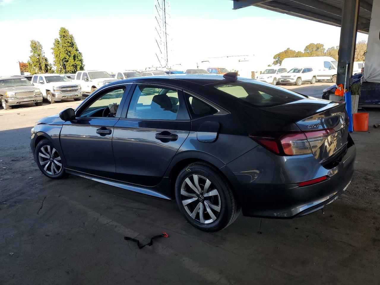 2025 Honda Civic Lx Gray vin: 2HGFE2F23SH597564