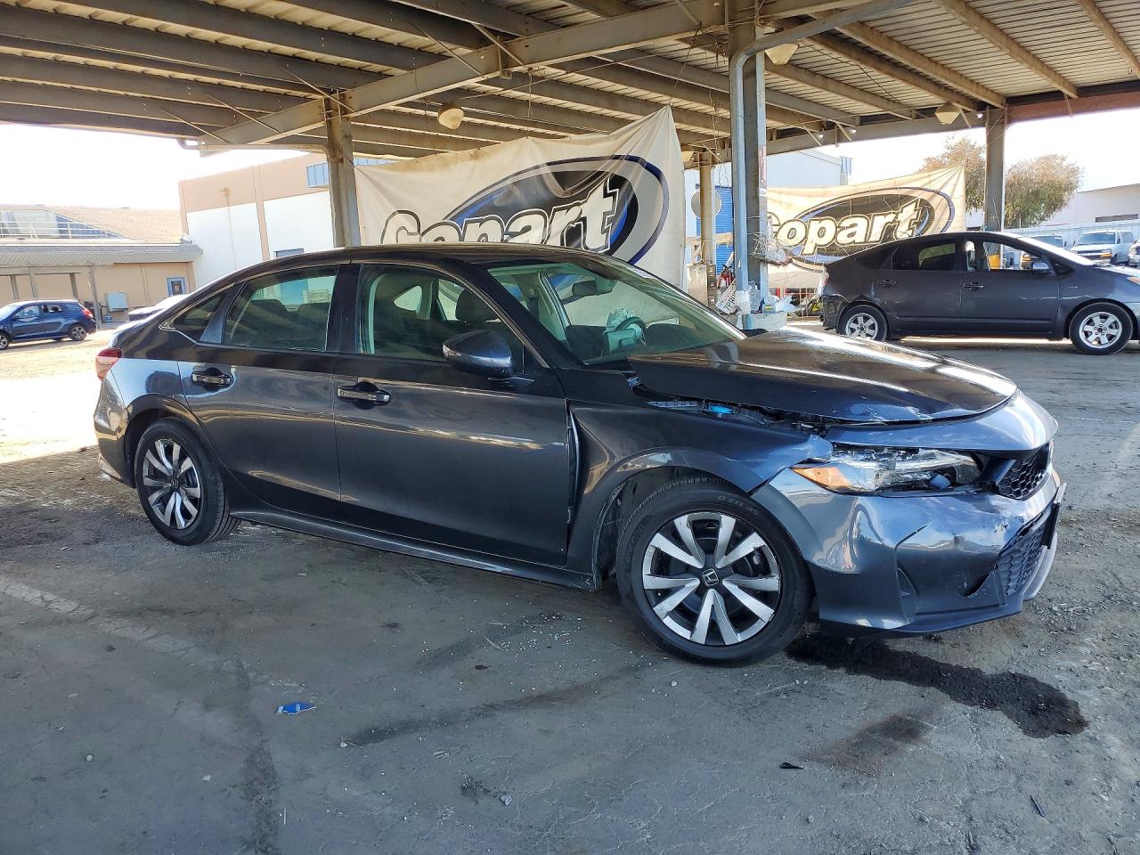 2025 Honda Civic Lx Gray vin: 2HGFE2F23SH597564
