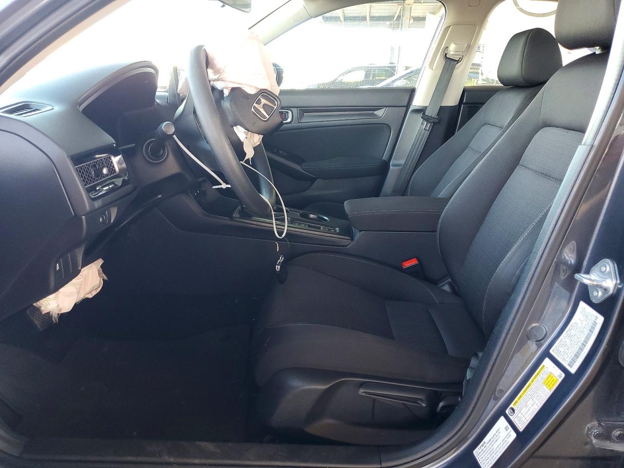 2025 Honda Civic Lx Gray vin: 2HGFE2F23SH597564