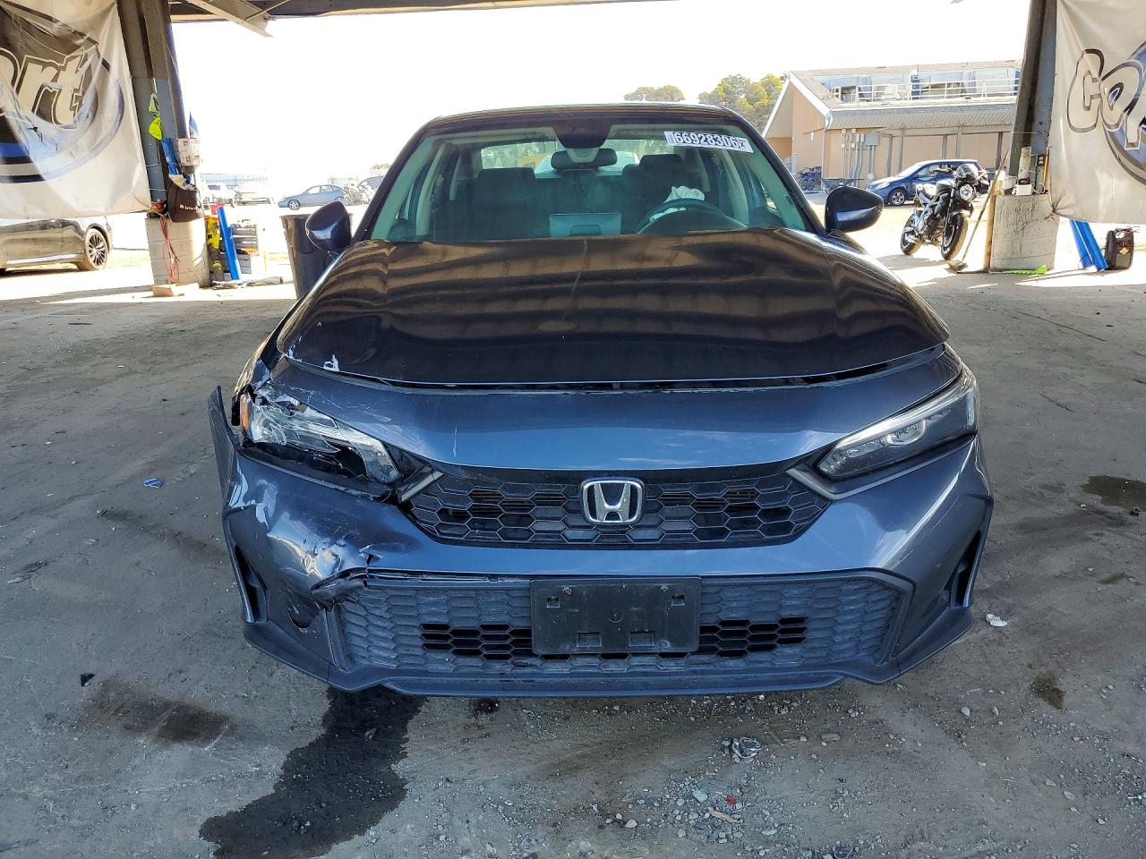 2025 Honda Civic Lx Gray vin: 2HGFE2F23SH597564