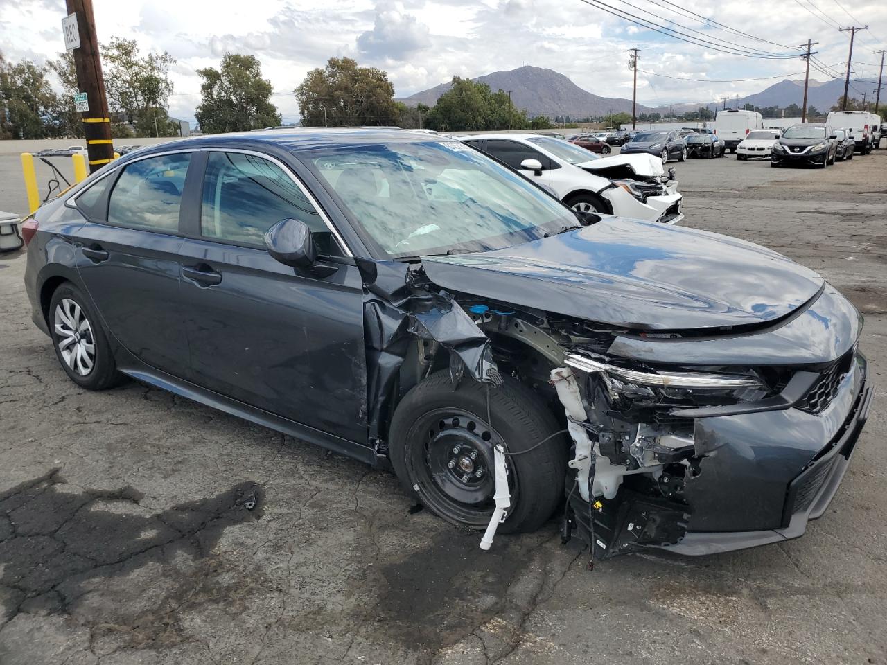 2026 Honda Civic Lx Charcoal vin: 2HGFE2F23TH512045