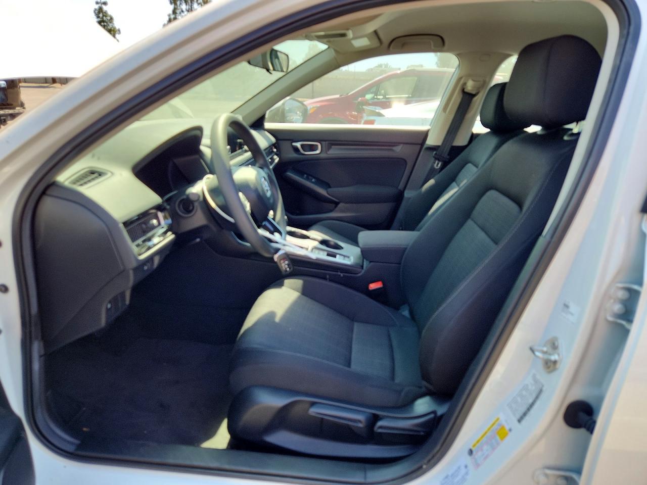 2026 Honda Civic Lx White vin: 2HGFE2F23TH546907