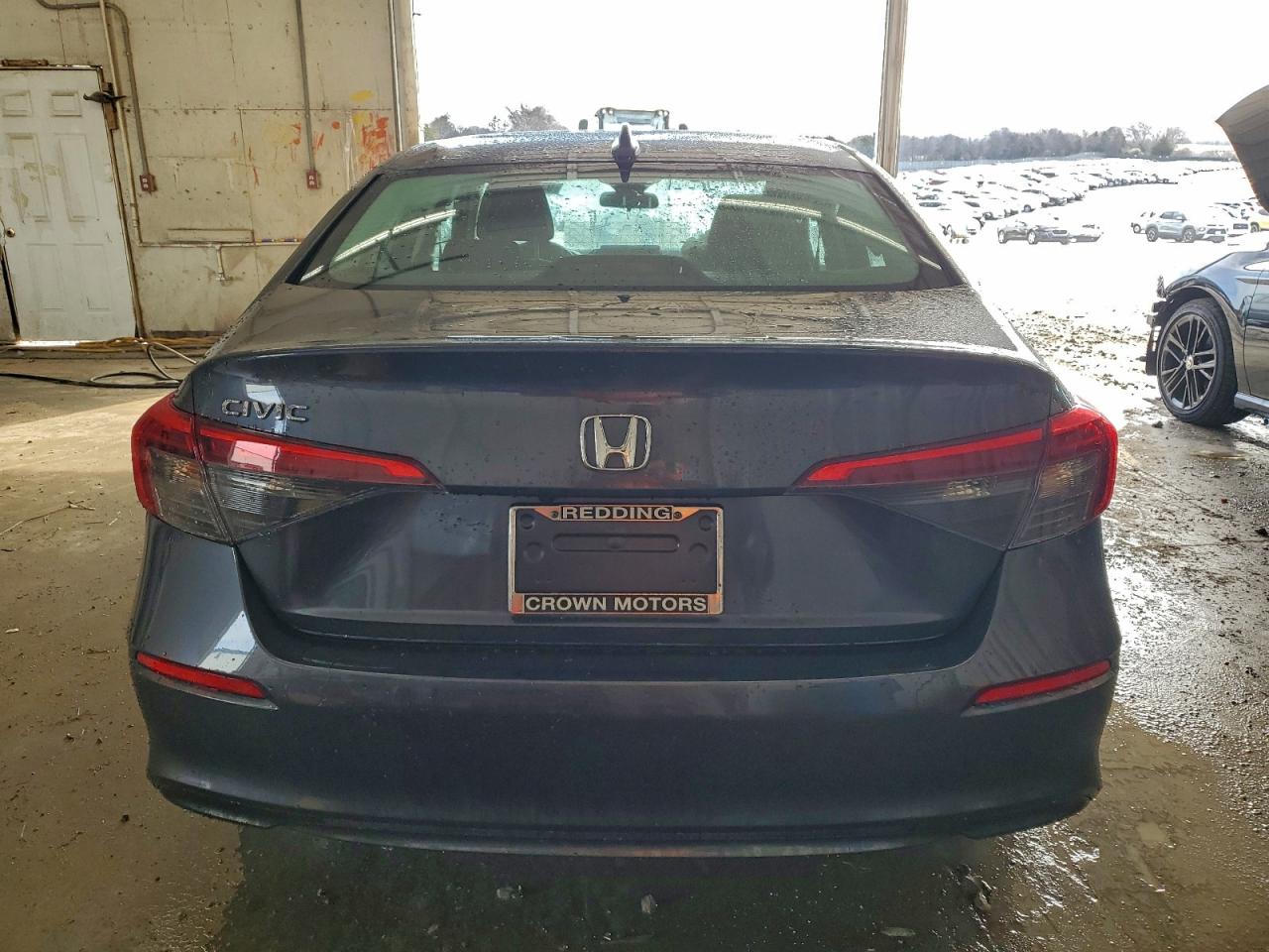 2022 Honda Civic Lx Gray vin: 2HGFE2F24NH530833