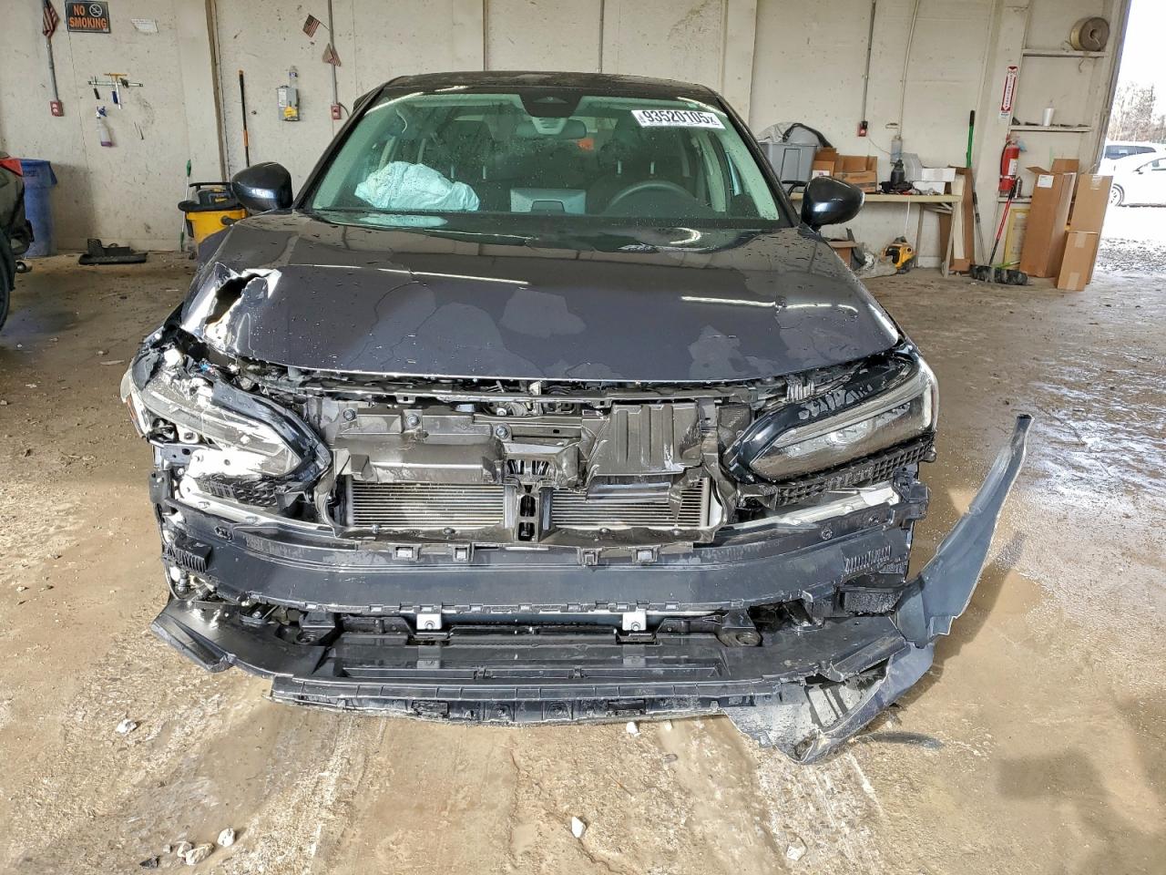 2022 Honda Civic Lx Gray vin: 2HGFE2F24NH530833