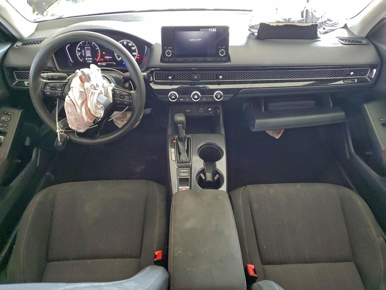 2022 Honda Civic Lx Gray vin: 2HGFE2F24NH530833