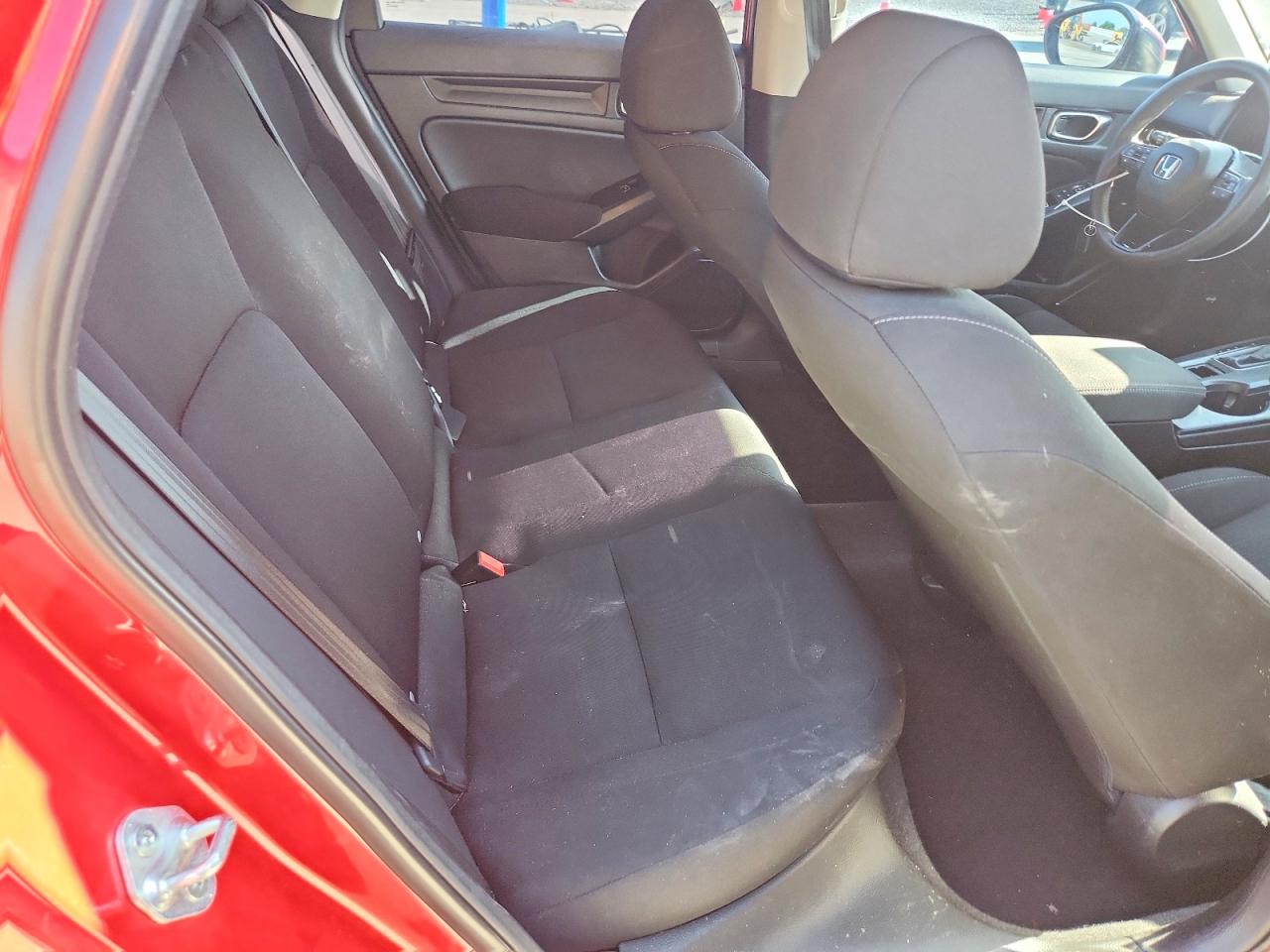 2022 Honda Civic Lx Red vin: 2HGFE2F24NH536499