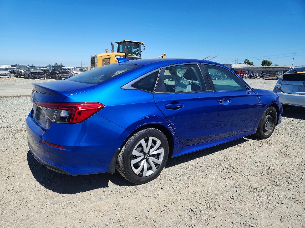 2023 Honda Civic Lx Blue vin: 2HGFE2F24PH568274