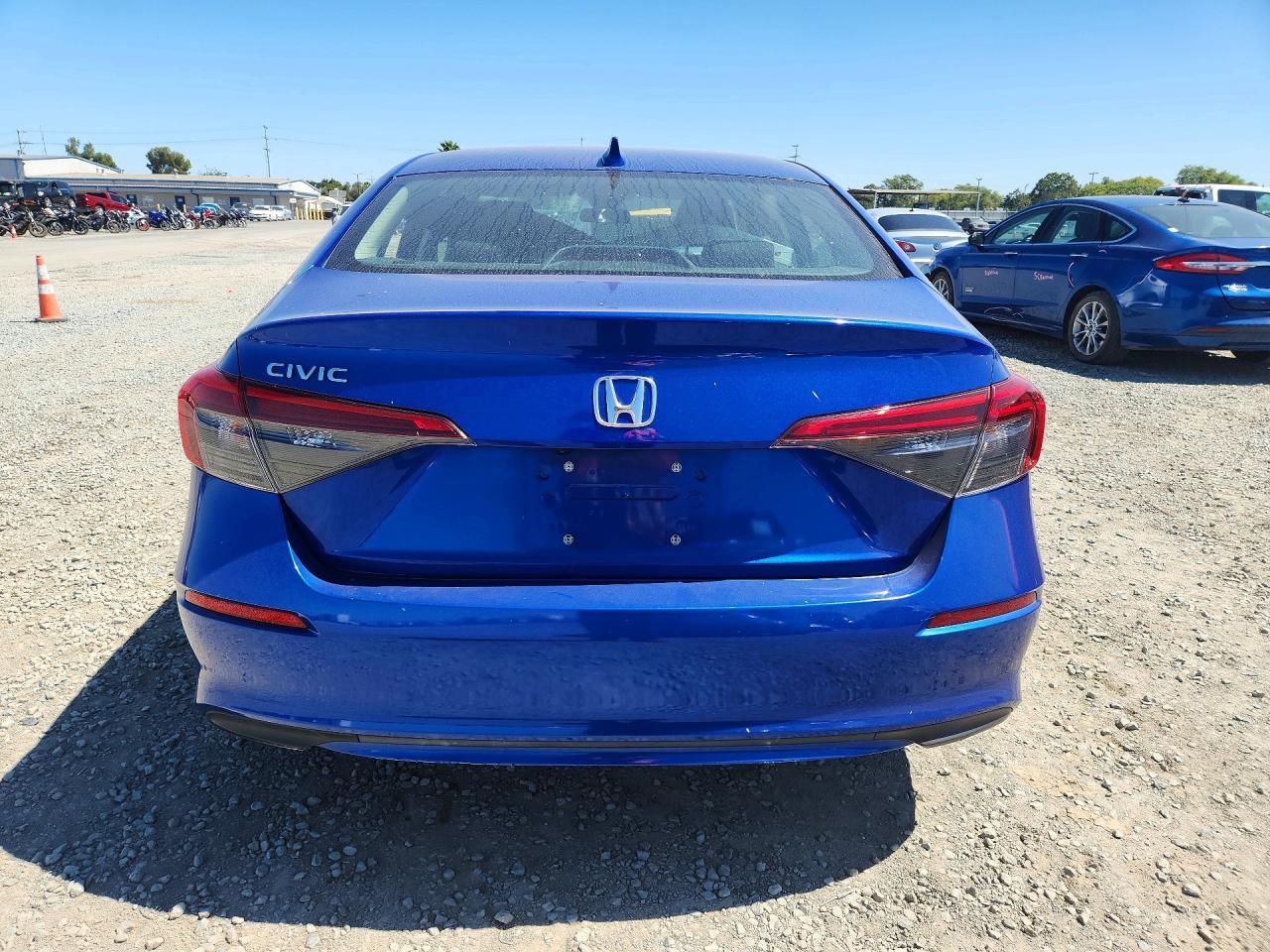 2023 Honda Civic Lx Blue vin: 2HGFE2F24PH568274