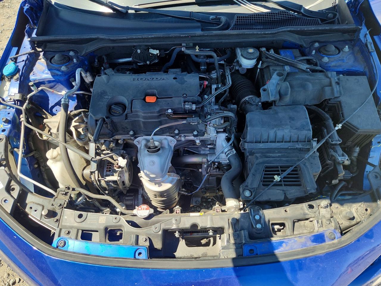 2023 Honda Civic Lx Blue vin: 2HGFE2F24PH568274