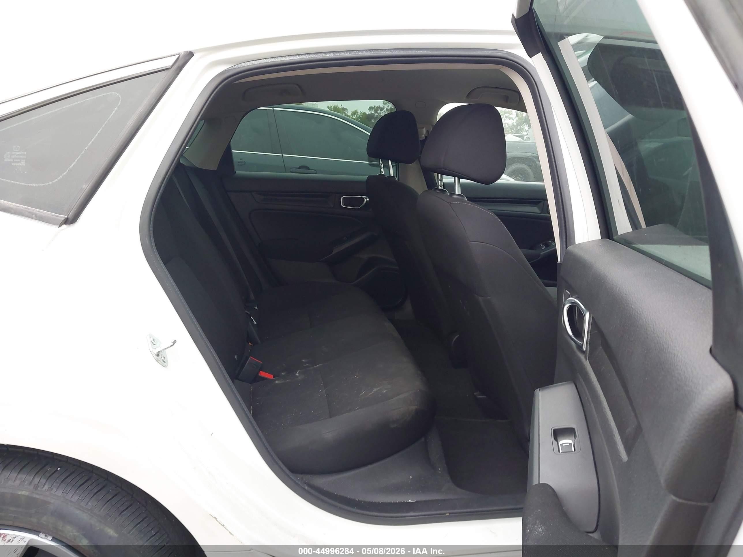 2025 Honda Civic Lx White vin: 2HGFE2F24SH514644