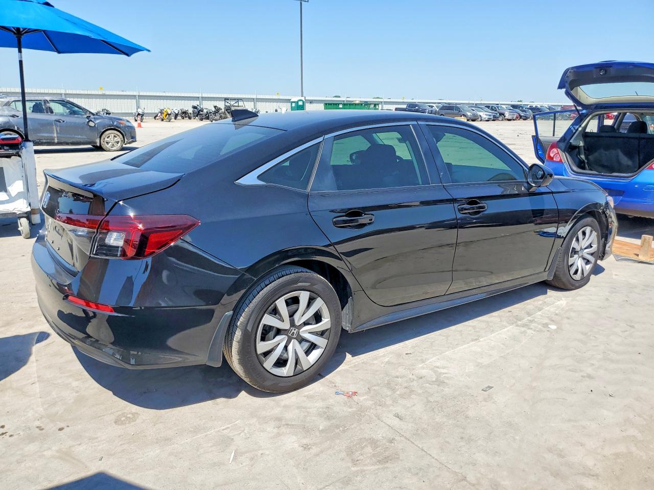 2026 Honda Civic Lx Black vin: 2HGFE2F24TH576269