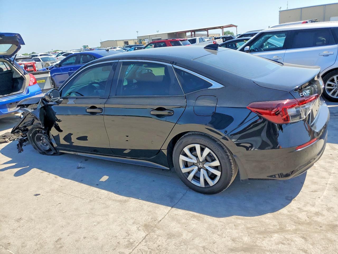 2026 Honda Civic Lx Black vin: 2HGFE2F24TH576269